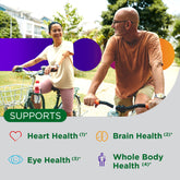 Back label of Centrum Minis Silver Multivitamin 50+ bottle